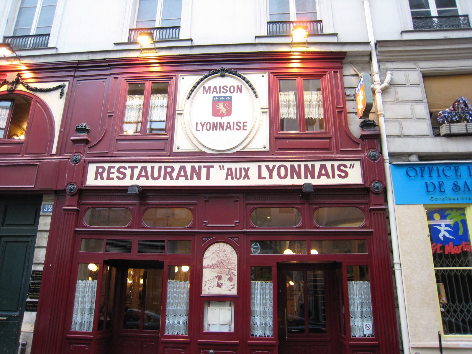 Aux Lyonnais 32 Rue Saint Marc 75002 Paris Top Paris Bistros Part 1 – Aux Lyonnais | Trissalicious