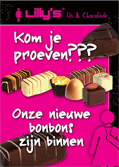 Poster Lillys IJs en Chocolade