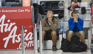 Stranded Tourists at Suvarnabhumi Airport