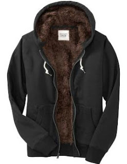 Chi-Town Cheapskate: Old Navy - Men's Faux-Fur-Lined Zip Hoodies $10 - Limited Sizing Left!