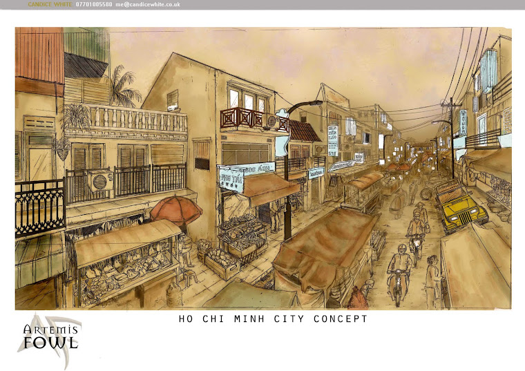 Concept visual for ARTEMIS FOWL