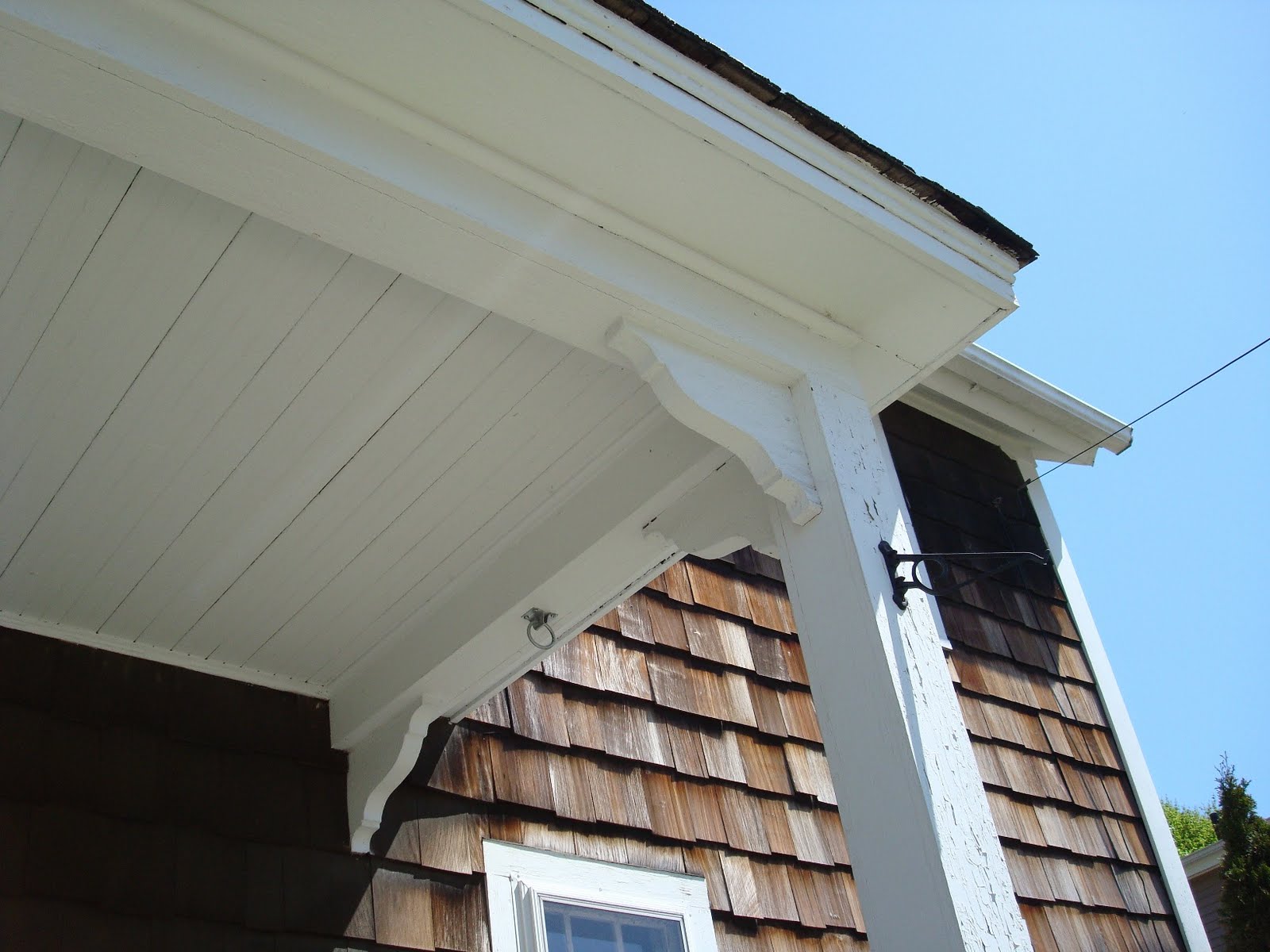 Hawkins House Entry Porch Rescue, Part I What Damage Hath Water Wrought