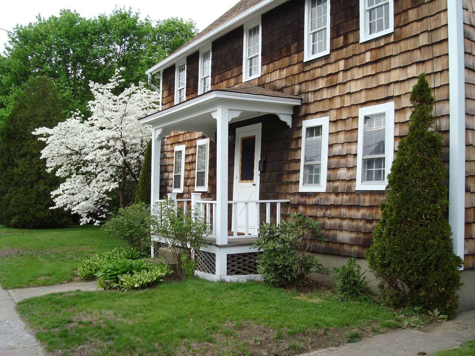 Hawkins House Entry Porch Rescue, Part I What Damage Hath Water Wrought