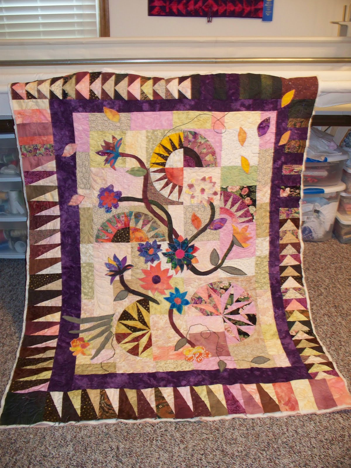 Frog Quilter Winner, Banu Quilt, Love Quilt