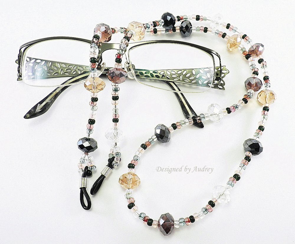 Designed by Audrey's 411 Featured Item of the Week Beaded Eyeglass Holders