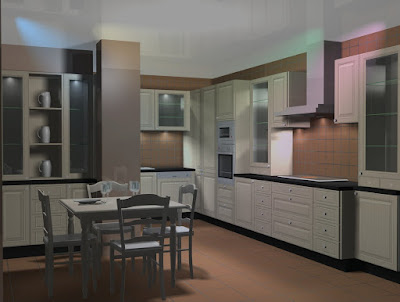 Diseño de cocina en madera