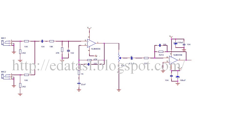 4558 Ic Mic Circuit Diagram