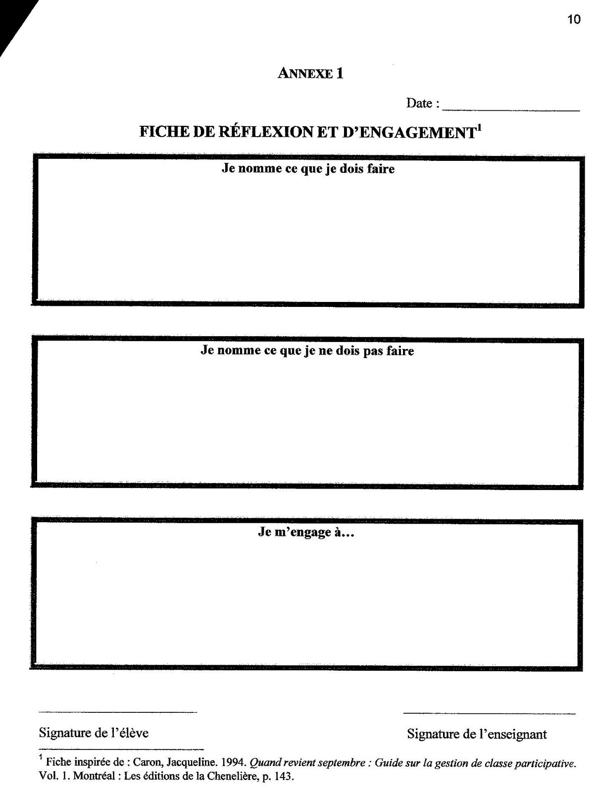 Dossier Professionnel: Troisième année