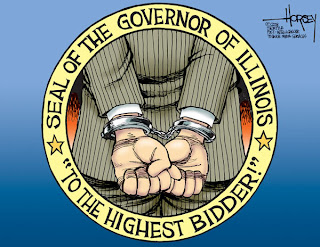 Illinois Governor sell out his office