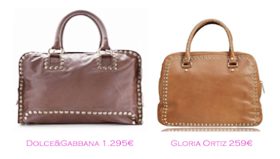 Parecidos razonbles: Bolsos tachuelas: Dolce&Gabbana - Gloria Ortiz