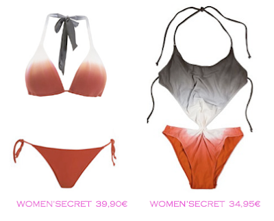 Comparativa precios bikini 39,90€ y trikini 34,95€ Woman'Secret