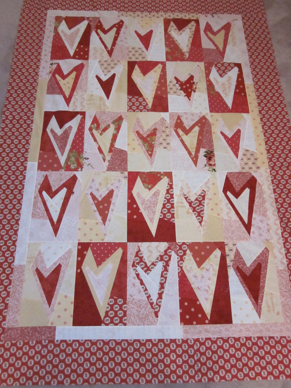  Zany Quilter Valentine Quilt....