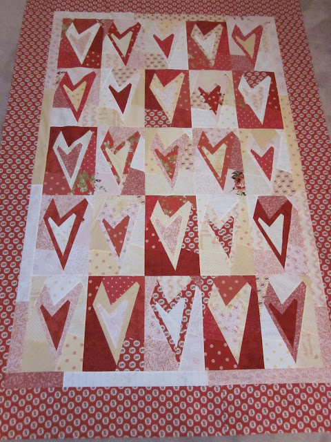 ~ Zany Quilter ~: Valentine Quilt&hellip;.