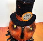 WOLL FELT HAT PUMPKIN JAX