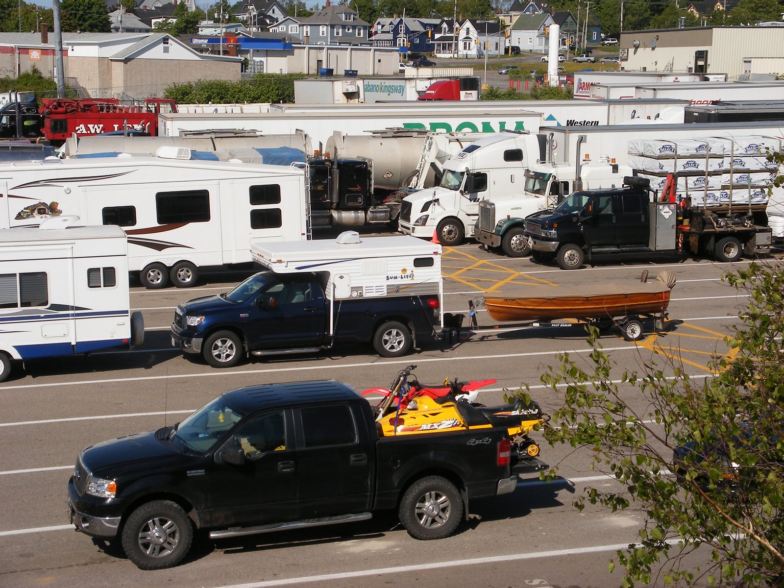 Toyota truck ferry