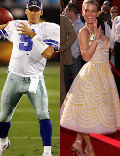 JESSICA SIMPSON PUBLIC WITH TONY ROMO