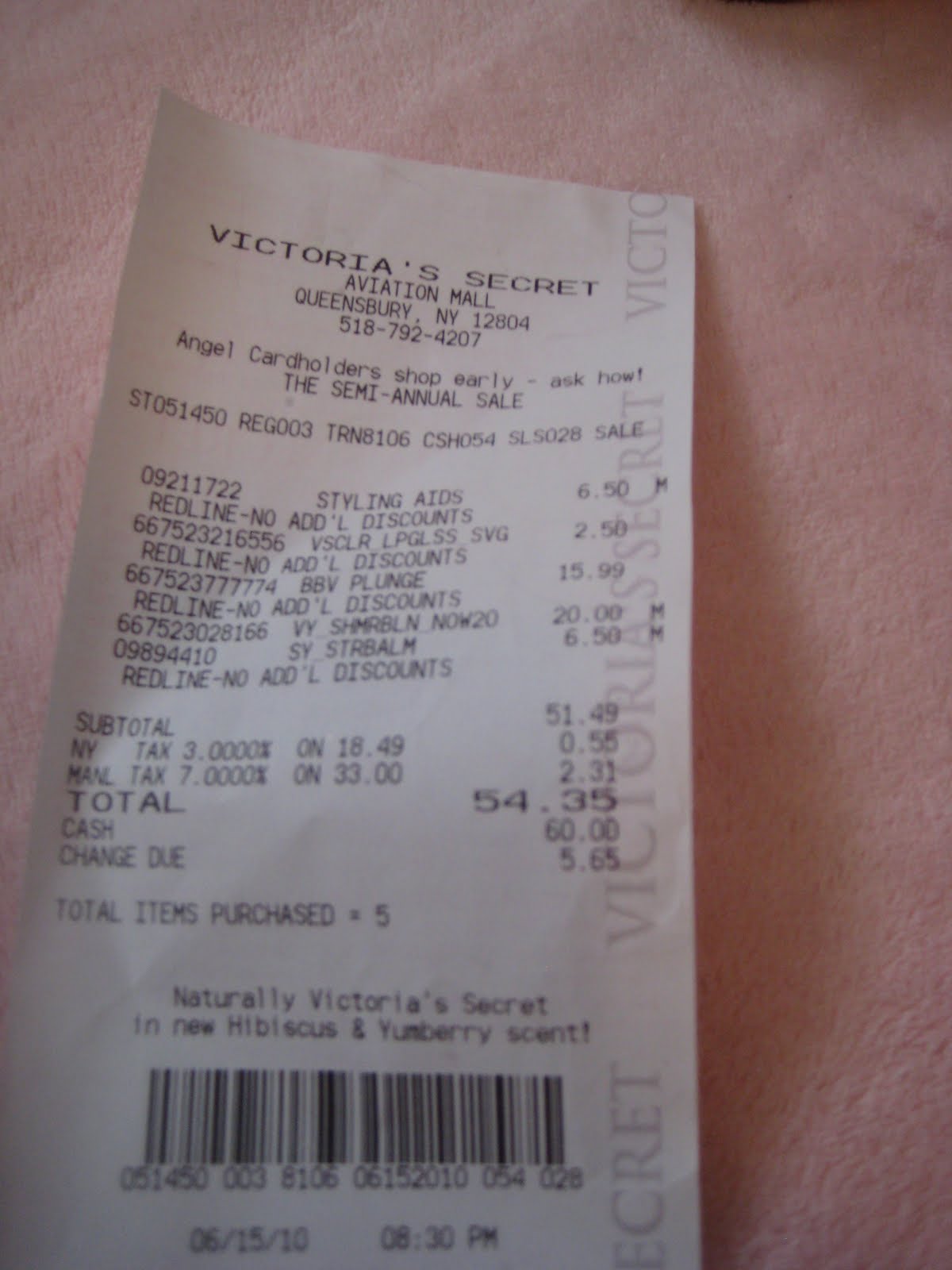 Muggzipotsticker Victoria Secret Haul