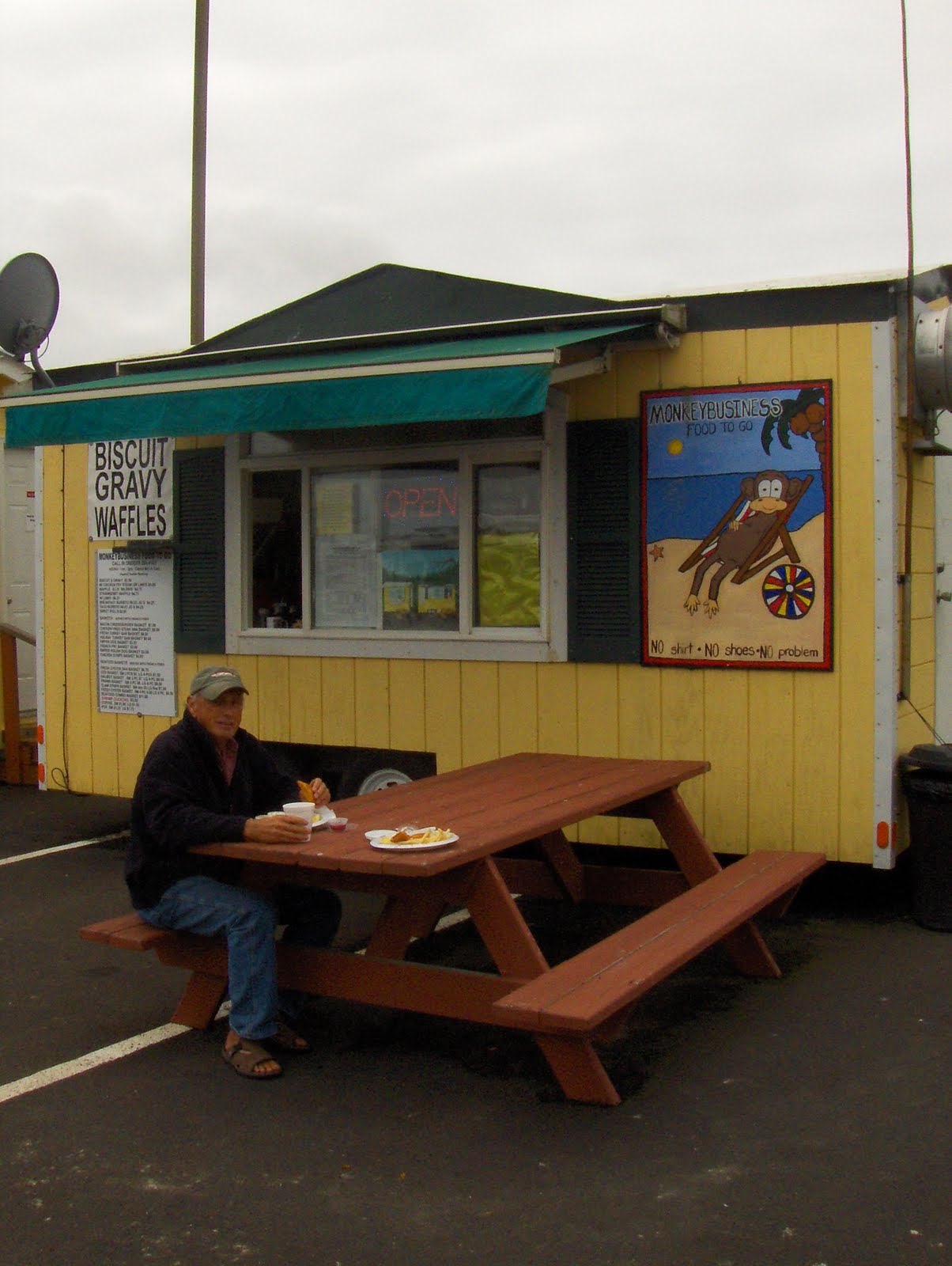 ART IN THE SUN Fish n'Chips in Charleston