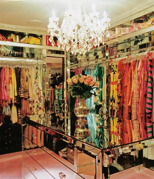 Paris Hilton closet