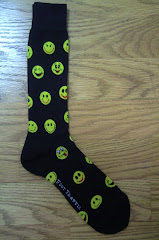 Men's Smiley Face Crew Socks