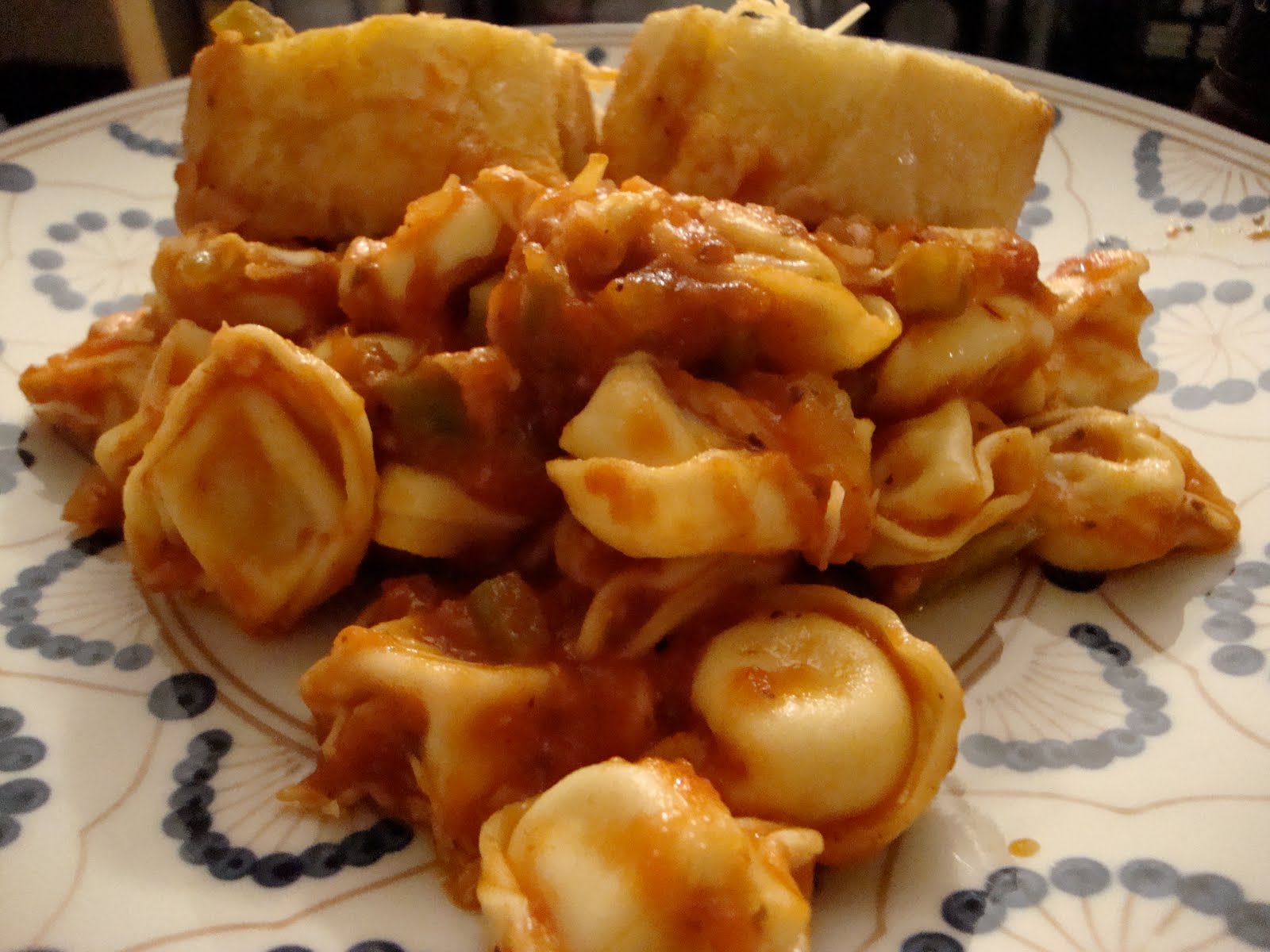 Chalsea's Kitchen Rav'n Ravioli (or tortellini in my case)