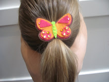 Large Butterfly Ponytail