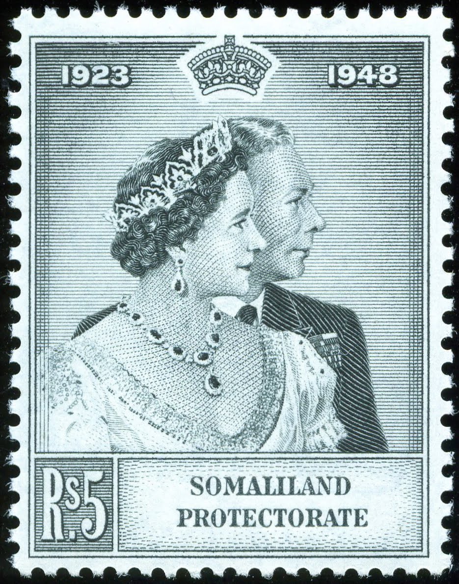 King VI Postage Stamps Somaliland Protectorate 1949 (28 Jan