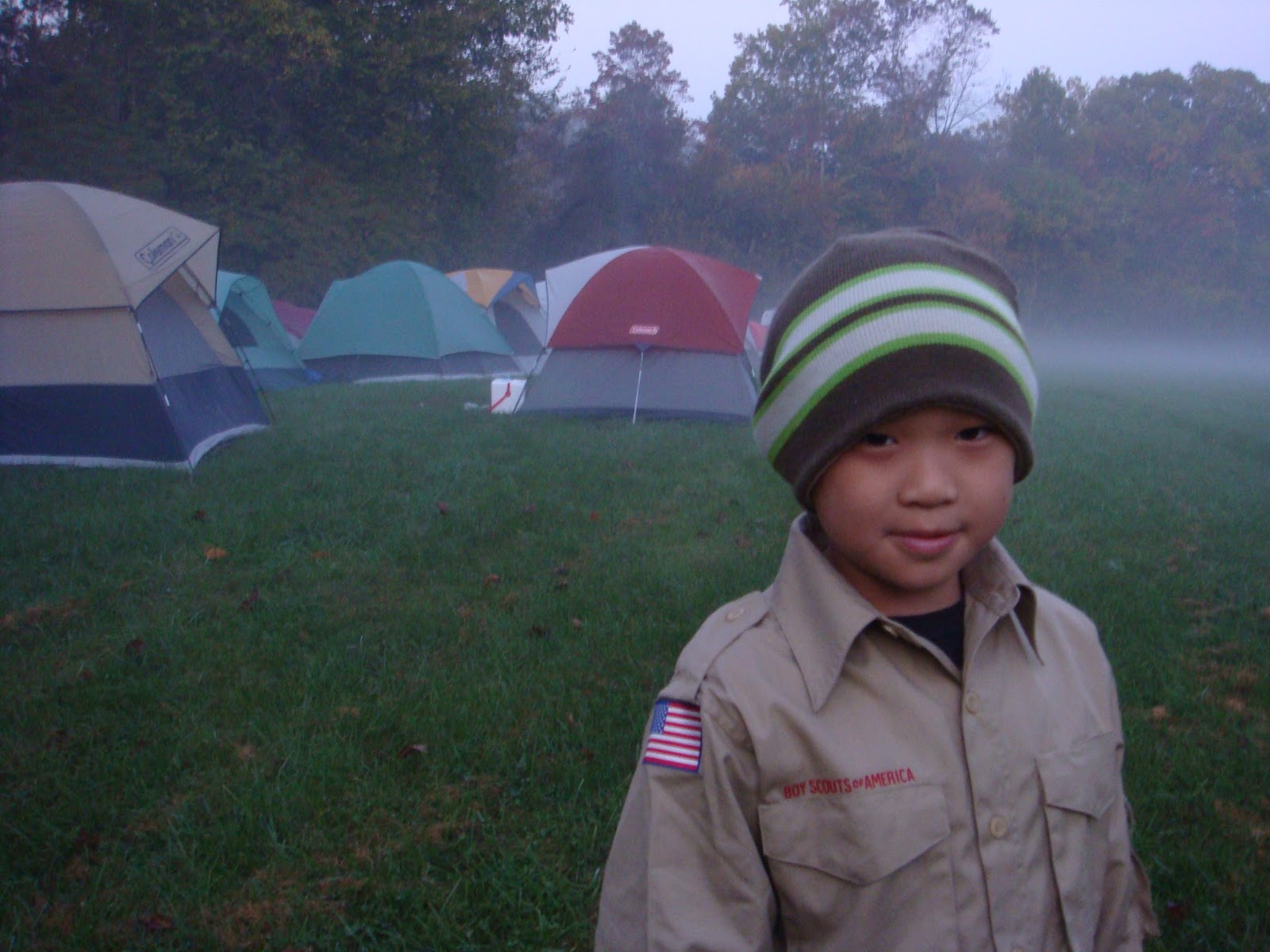 Eric Zhang's Blog Boy scout family campout at Beaumont scout reservation
