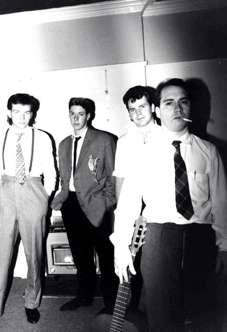 Glee Club backstage circa 1983