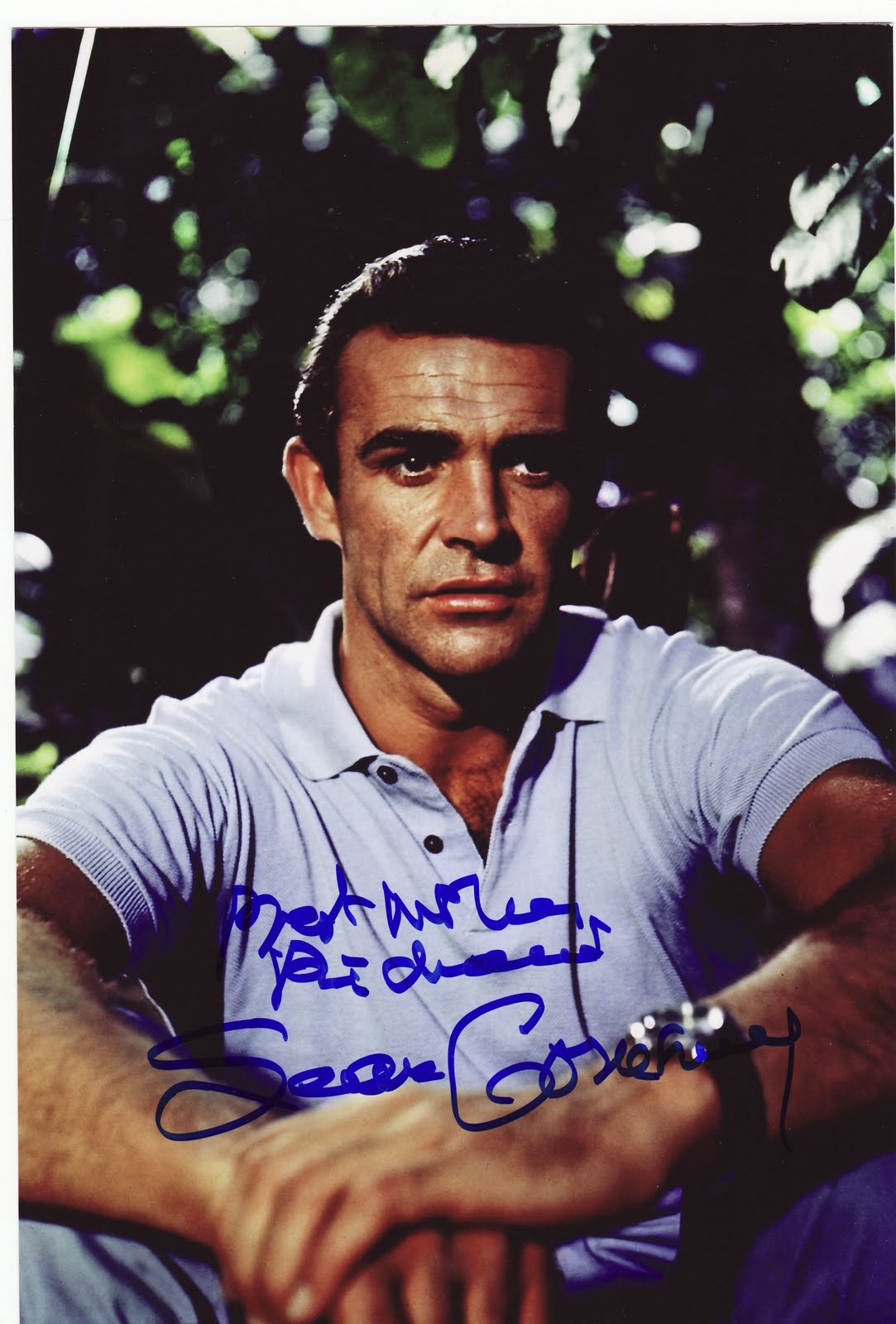 James Bond Collectibles: Autograph: Sir Sean Connery