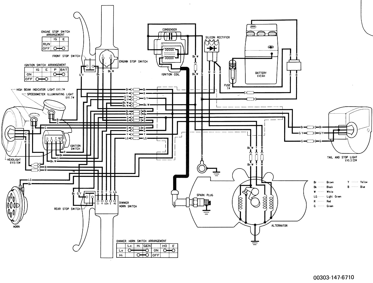 honda motorcycle kickstand wiring circuit