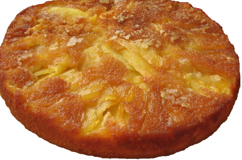 Croque en bouche ! Gâteau aux pommes et au tofu soyeux