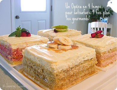 Quatuor de cakes sucrées - Autour de ma table