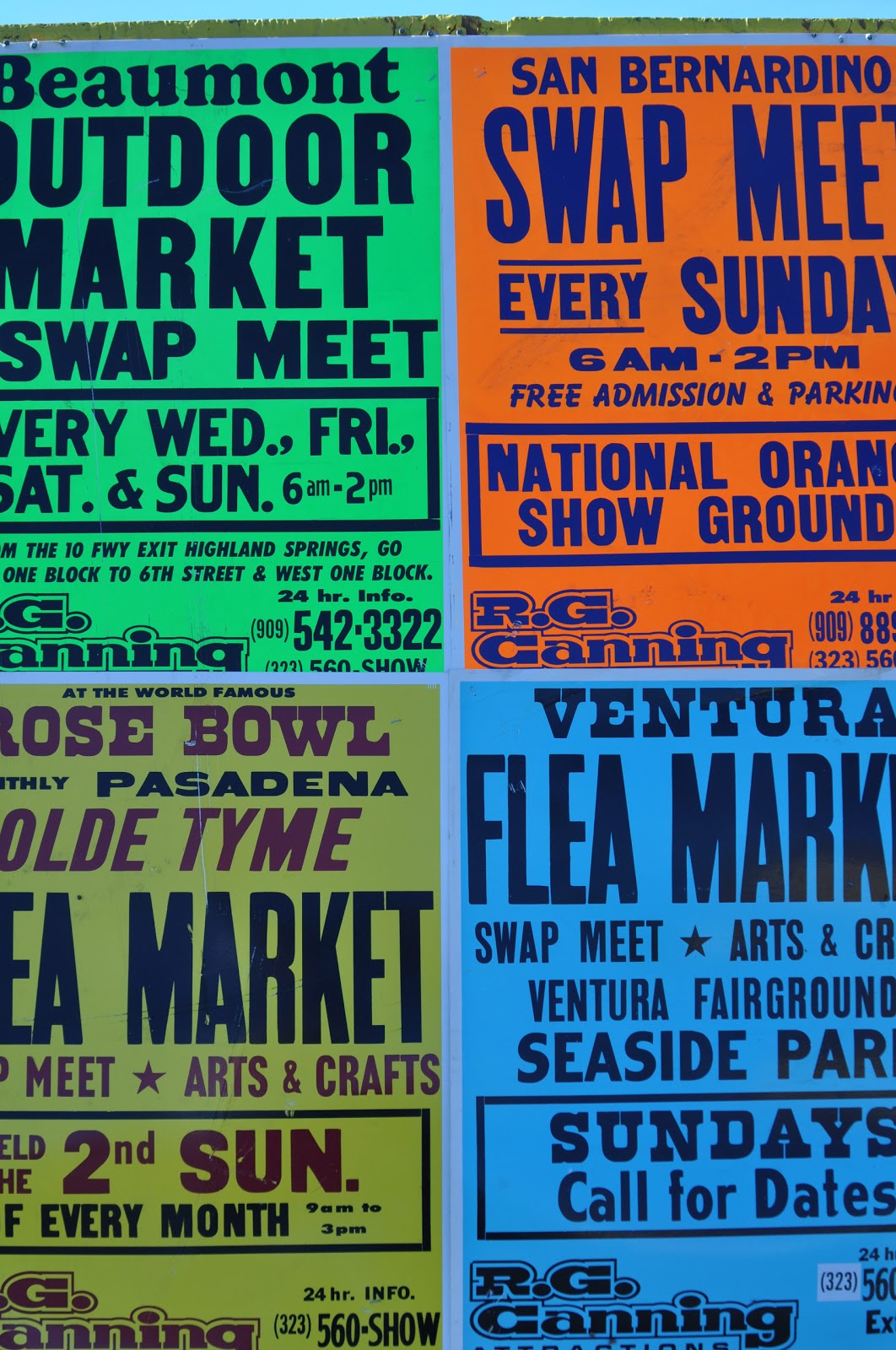 KUNNA's LA Life Style My favorite spotRose Bowl Flea Market
