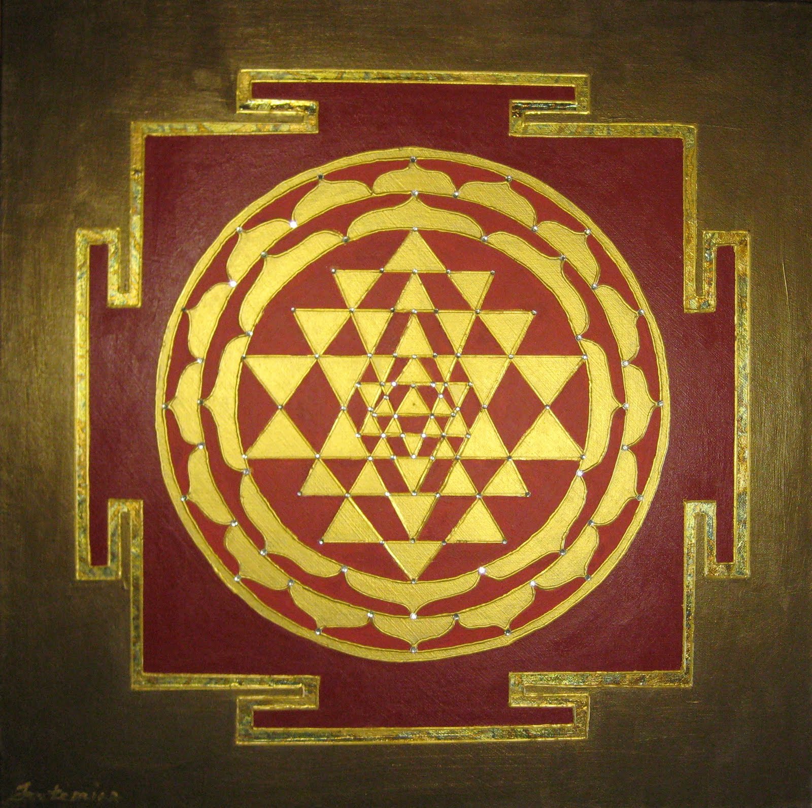 Creative Expression and the Mandala Process: Sri Yantra