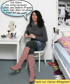Die Transe macht ihn richtig an Die Transe macht ihn richtig an