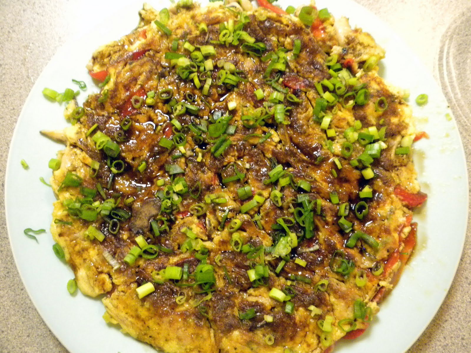 Egg Foo Yung with Chicken & Shiitake