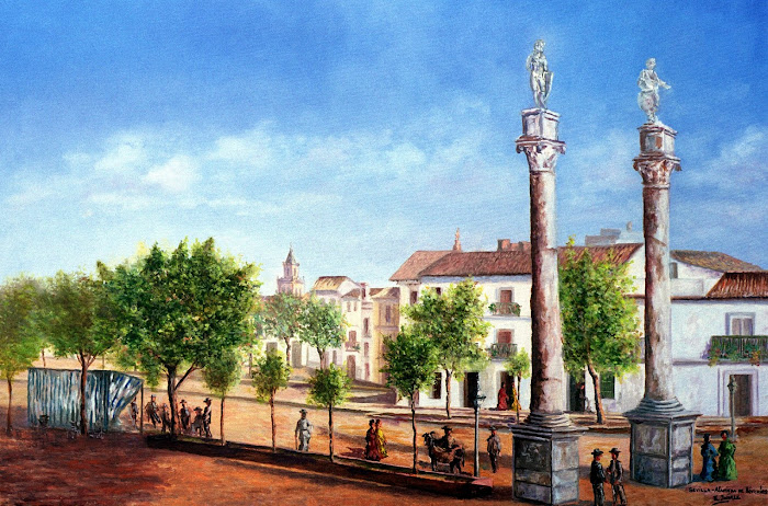 LA SEVILLA DE AYER. Alameda de Hércules a principios del s. XX