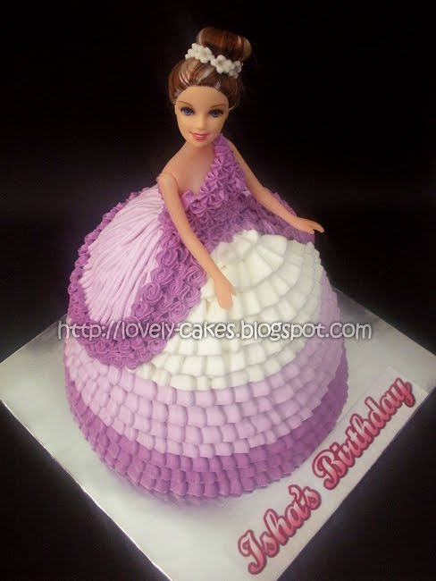 Barbie Doll Cake