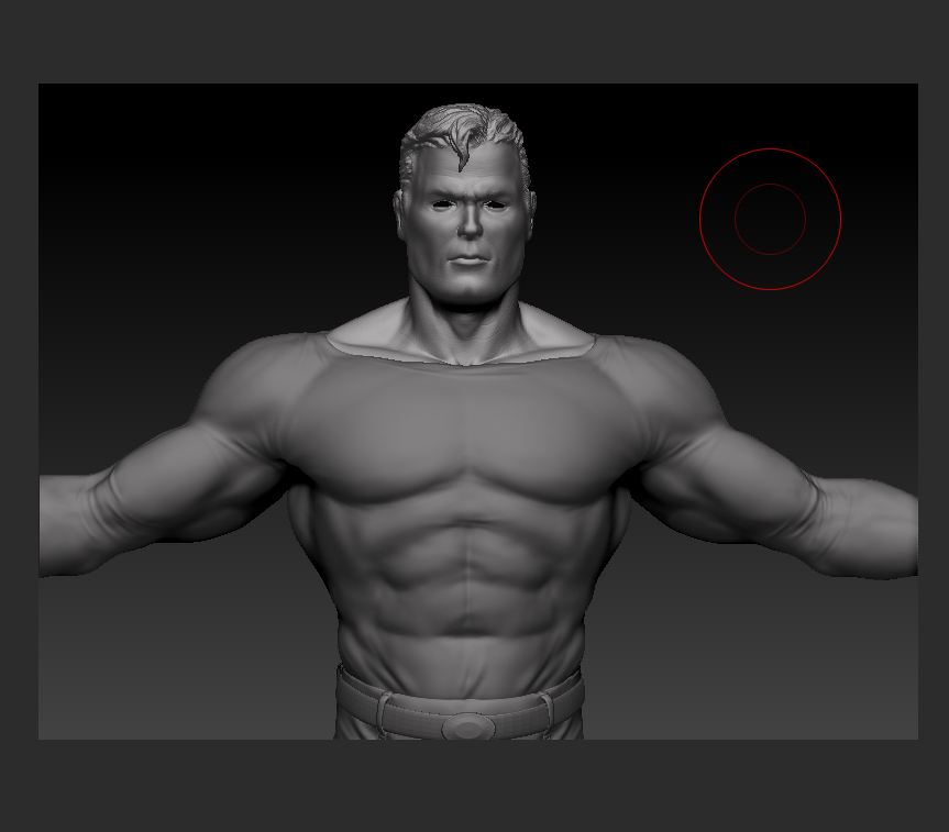 Faboks BLOG: SUPERMAN in zbrush