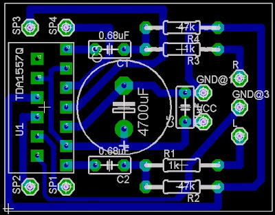 Oh My Godness: DIY Amplifier based on TDA1557Q