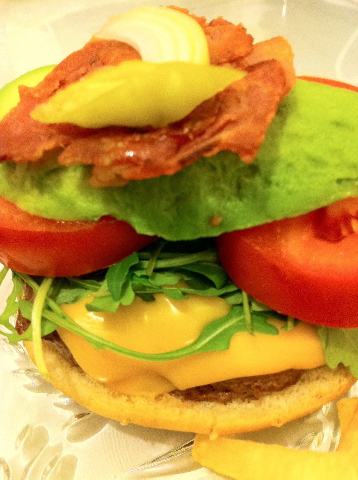 Dash of Love RockNRoll Burger on a Half Bun