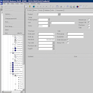 Agresso Business World Software, ERP...with NO Expiration Date: Menus ...