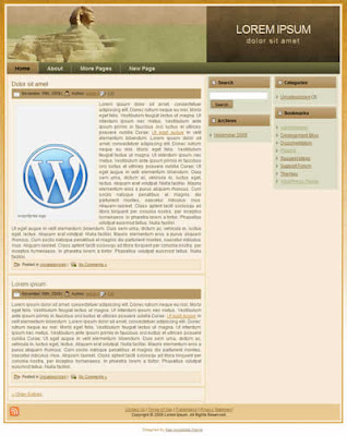 wordpress theme for blog or portal website