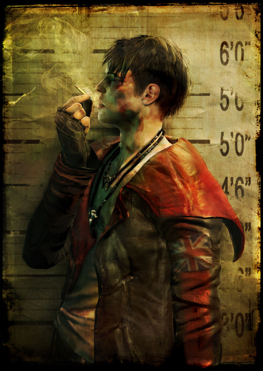 DmC Dante Concept Art before changes due to fan backlash : r/DevilMayCry