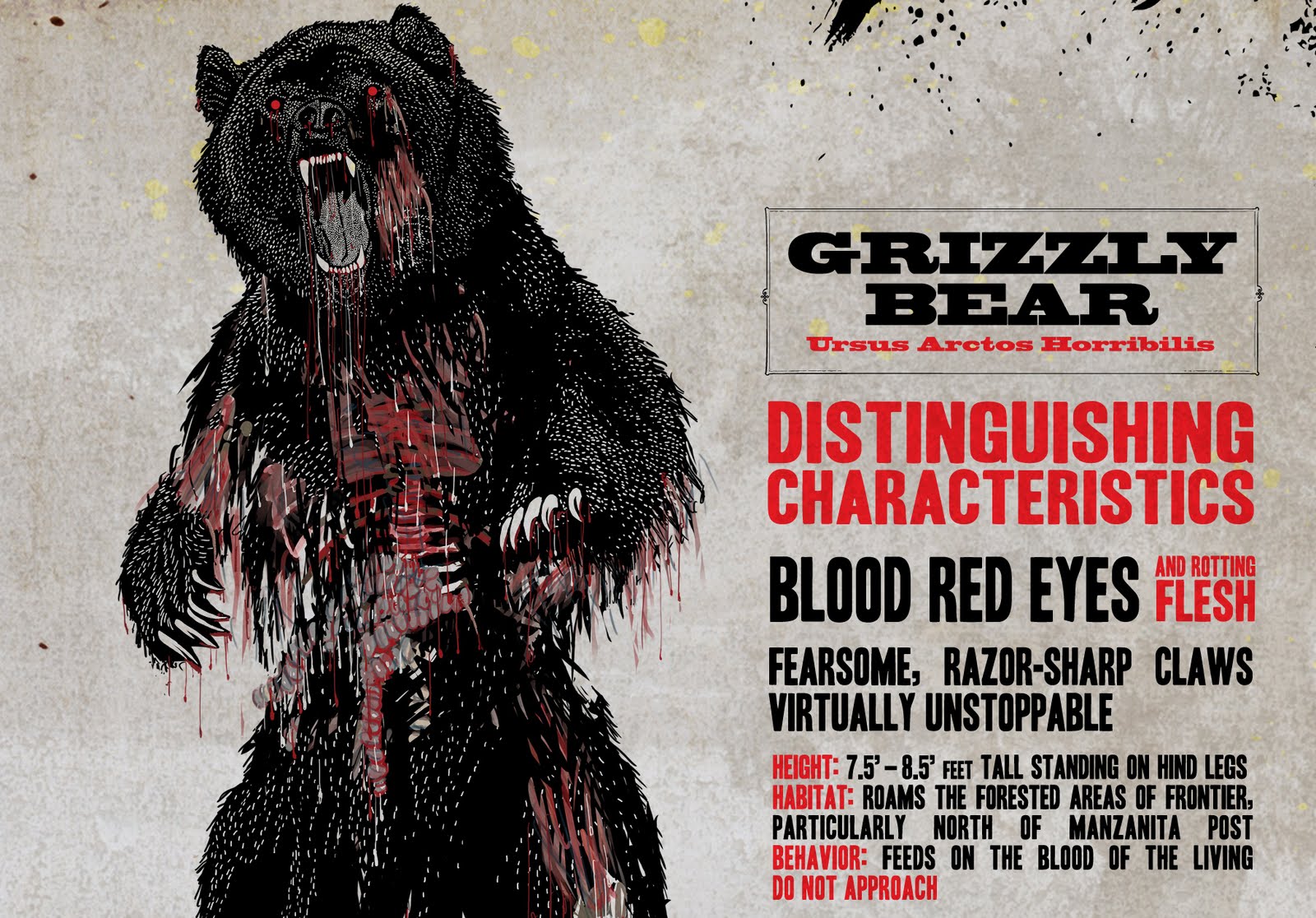 The Daily Zombies Does The Image Of This Grizzly Bear Disturbs You