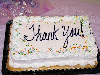 Thank You Cake
