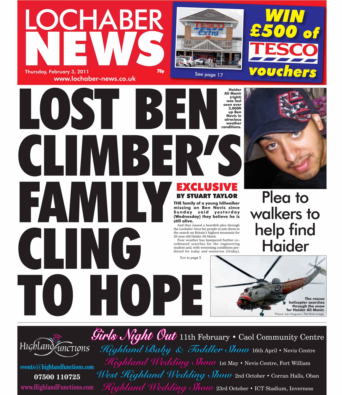 Sands Media Services Fresh look for Highland newspapers