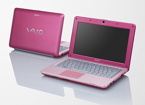 Netbook SONY Vaio VPC-W115XG- Pink Color Harga dan 