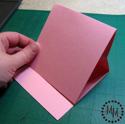 folding easel card